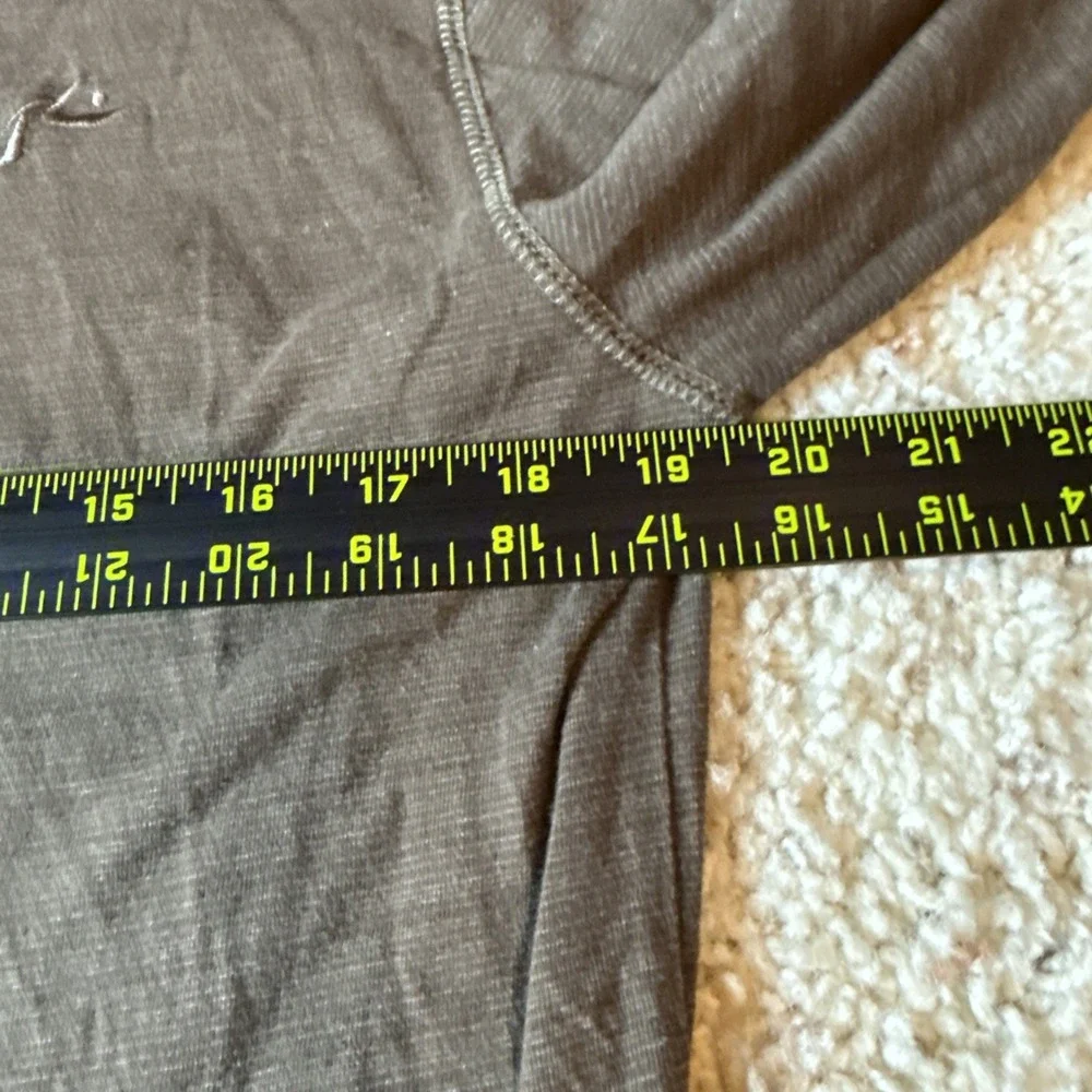 Rusty Brown Zip Sweatshirt Hoodie Men's Medium Without‎ Ear Buds